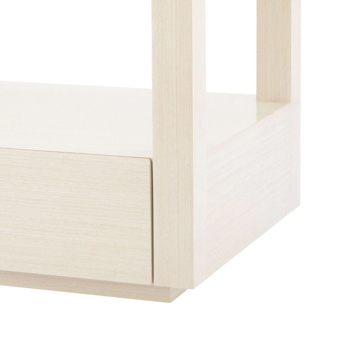 Bungalow 5 - Gavin 1-drawer Side Table, Blanched Oak
