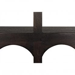 Noir Furniture Noir Passage Bookcase, Ebony Walnut