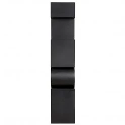 Noir Furniture Bookcases Noir Koko Bookcase, Black Steel