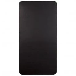 Noir Furniture Noir Paloma Bookcase, Black Steel Bookcases