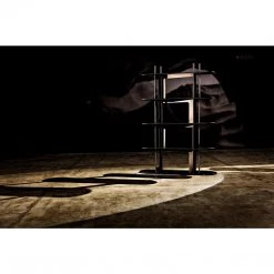 Noir Furniture Noir Ochoa Bookcase, Black Steel