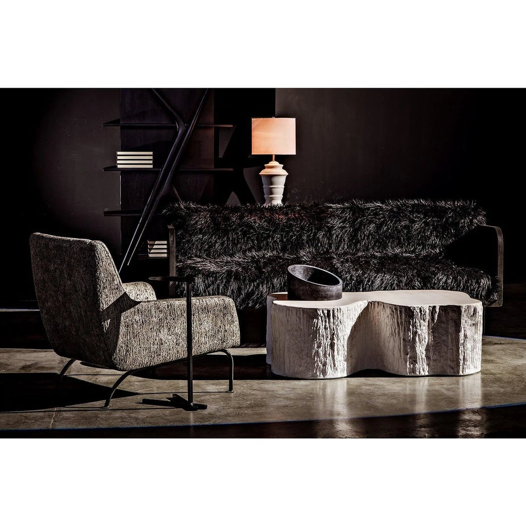 Noir Furniture Noir Vetra Bookcase, Hand Rubbed Black