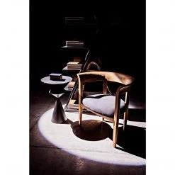 Noir Furniture Noir Vetra Bookcase, Hand Rubbed Black