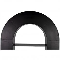 Noir Furniture Bookcases Noir Triumph Bookcase, Black Steel