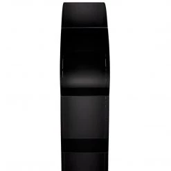 Noir Furniture Bookcases Noir Triumph Bookcase, Black Steel