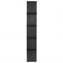 Noir Furniture Noir Zane Bookcase, Pale