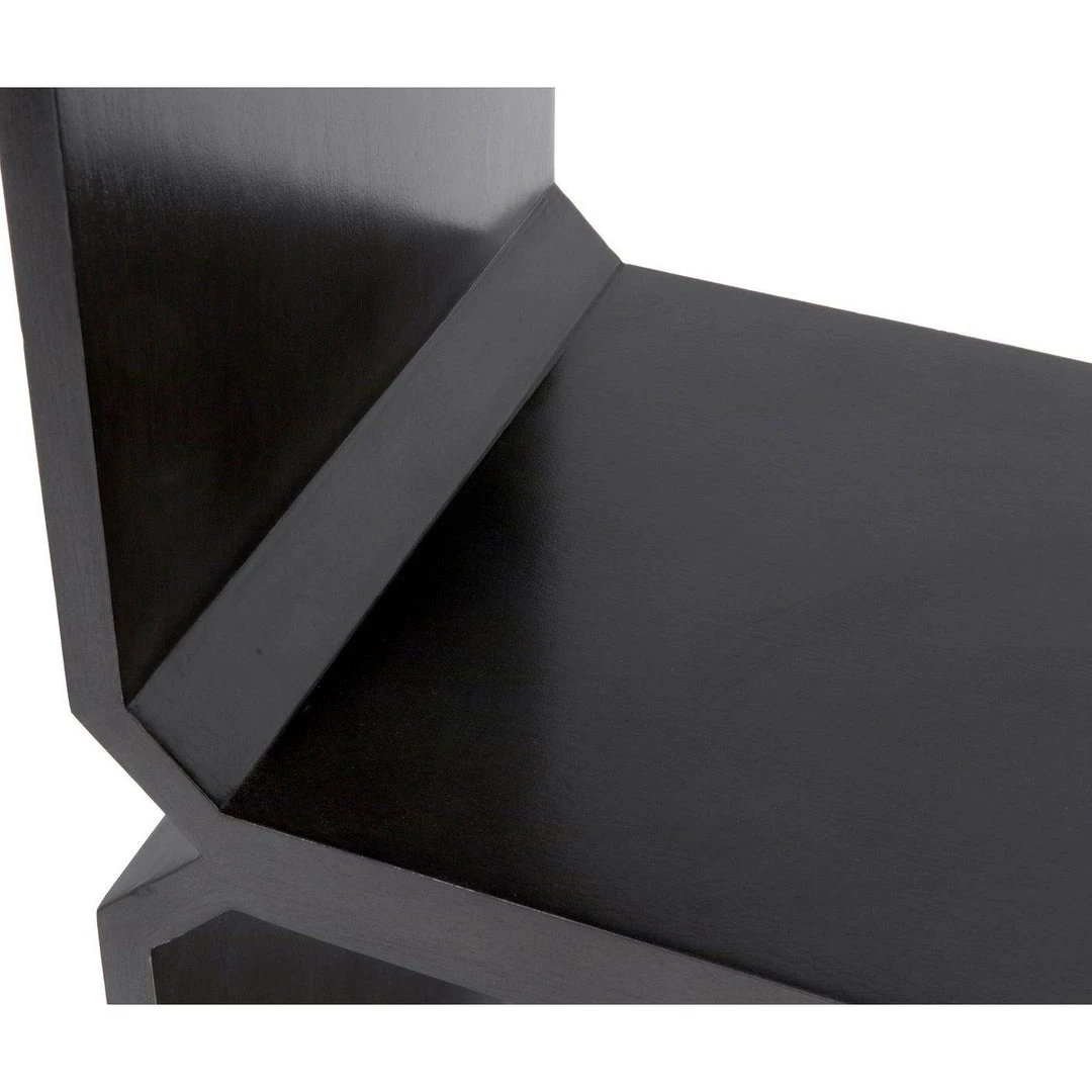 Noir Furniture Noir Zane Bookcase, Pale