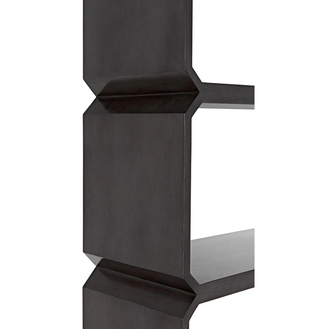Noir Furniture Noir Zane Bookcase, Pale