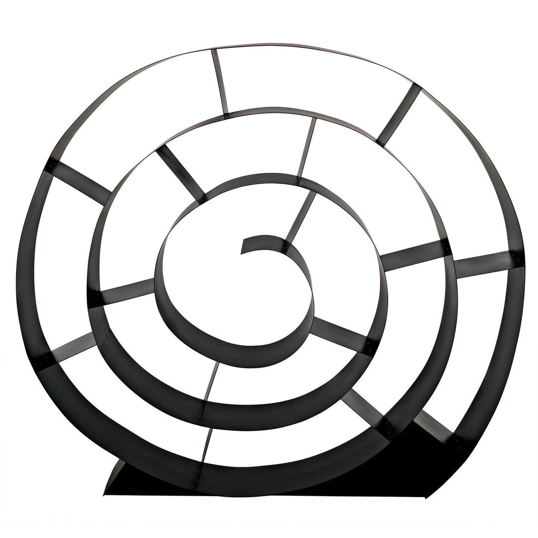 Noir Furniture Sofas Noir James Metal Shelving, Black Metal