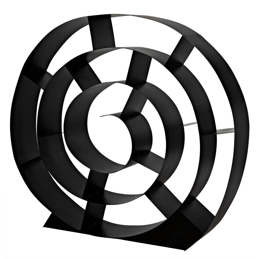 Noir Furniture Sofas Noir James Metal Shelving, Black Metal