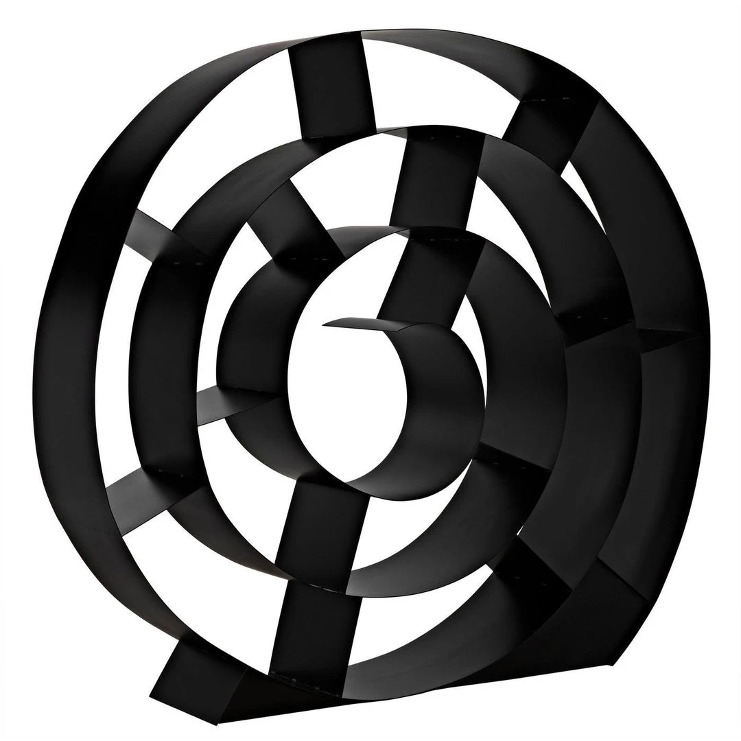 Noir Furniture Sofas Noir James Metal Shelving, Black Metal