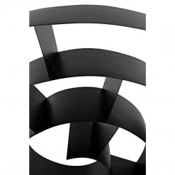 Noir Furniture Sofas Noir James Metal Shelving, Black Metal