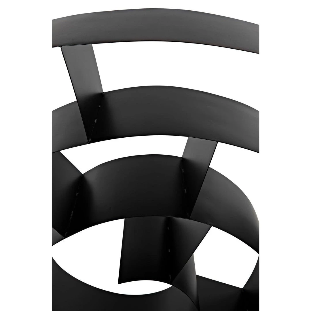 Noir Furniture Sofas Noir James Metal Shelving, Black Metal