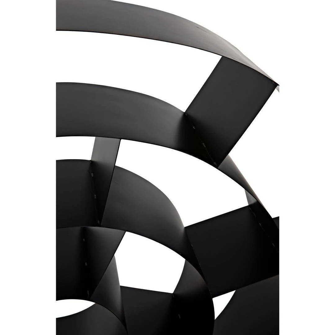 Noir Furniture Sofas Noir James Metal Shelving, Black Metal