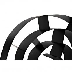 Noir Furniture Sofas Noir James Metal Shelving, Black Metal