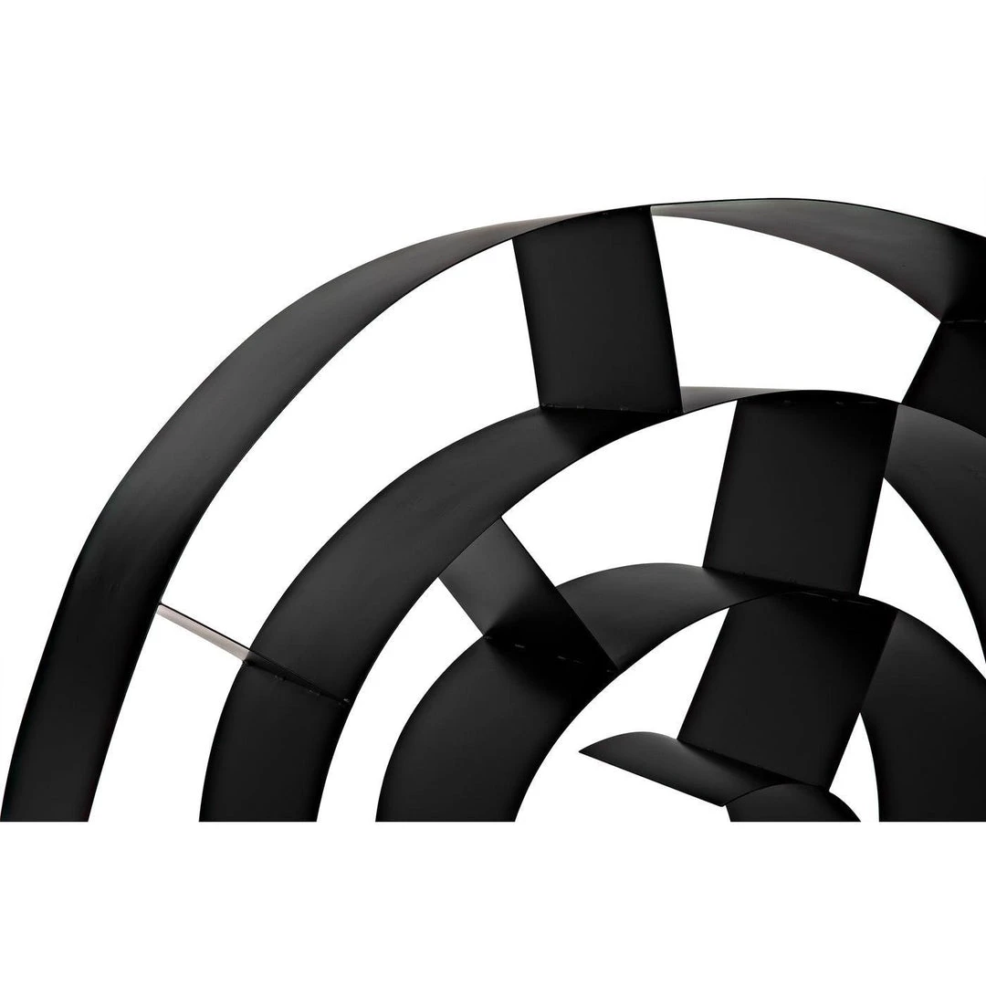 Noir Furniture Sofas Noir James Metal Shelving, Black Metal