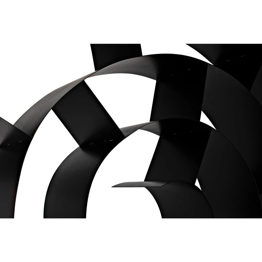 Noir Furniture Sofas Noir James Metal Shelving, Black Metal