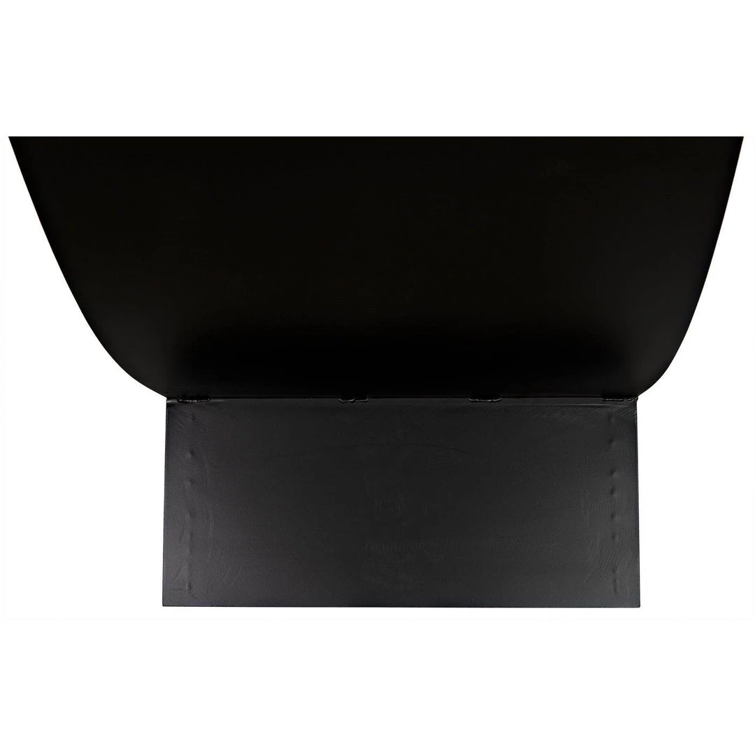 Noir Furniture Sofas Noir James Metal Shelving, Black Metal