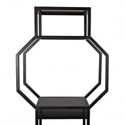 Noir Furniture Noir Downtown B Bookcase, Black Metal