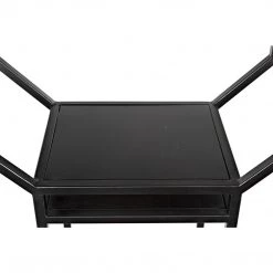 Noir Furniture Noir Downtown B Bookcase, Black Metal