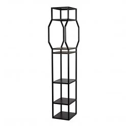 Noir Furniture Noir Downtown B Bookcase, Black Metal