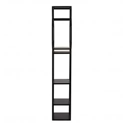 Noir Furniture Noir Downtown B Bookcase, Black Metal