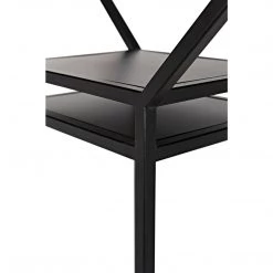 Noir Furniture Noir Downtown B Bookcase, Black Metal