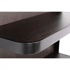 Noir Furniture Bookcases Noir Dido Bookcase, Black Metal