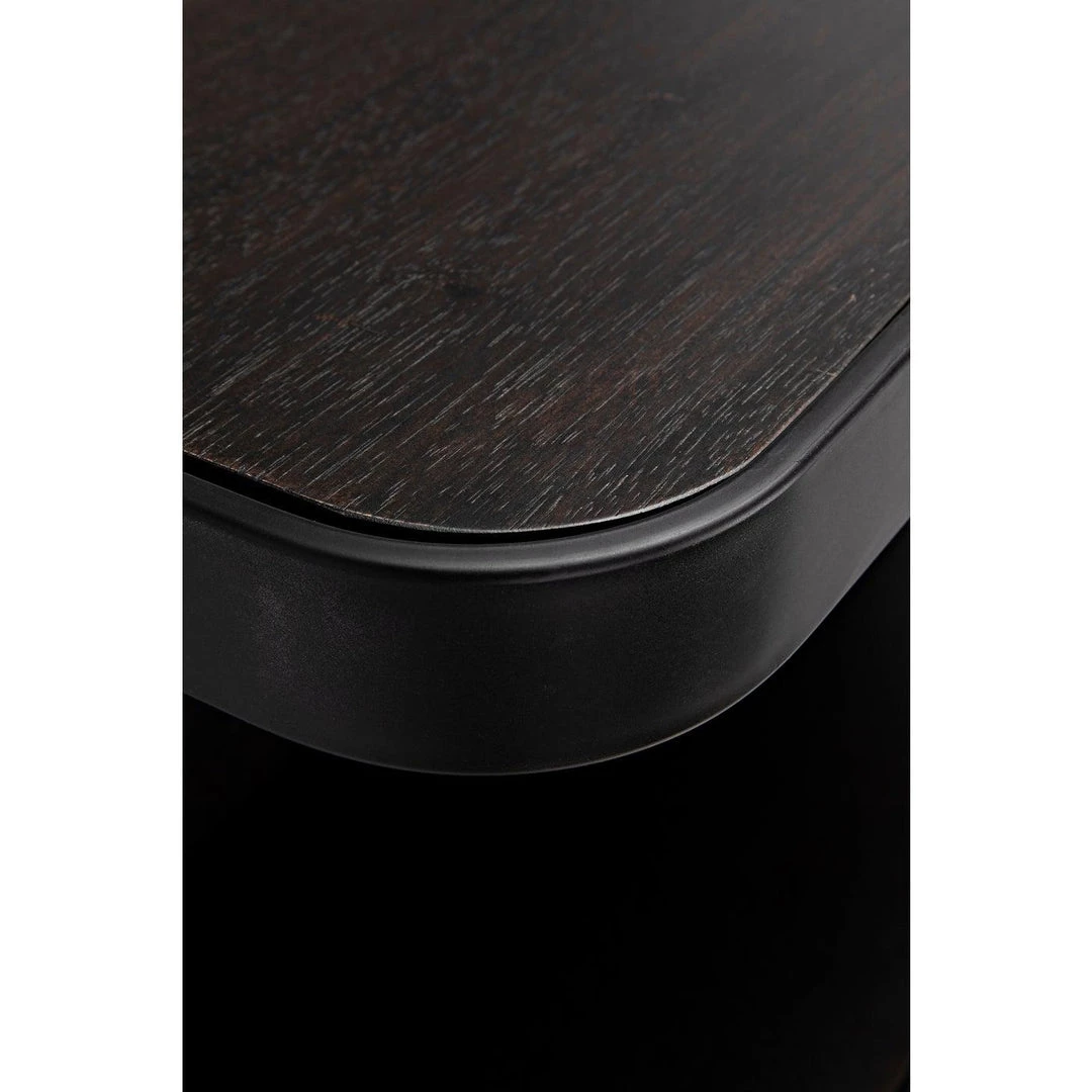 Noir Furniture Bookcases Noir Dido Bookcase, Black Metal