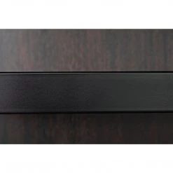 Noir Furniture Bookcases Noir Dido Bookcase, Black Metal