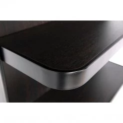 Noir Furniture Bookcases Noir Dido Bookcase, Black Metal