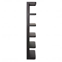 Noir Furniture Bookcases Noir Dido Bookcase, Black Metal