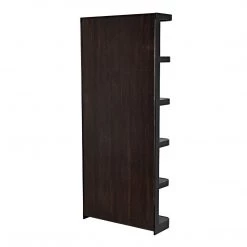 Noir Furniture Bookcases Noir Dido Bookcase, Black Metal