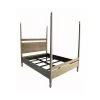 Noir Furniture Venice Bed, Weathered