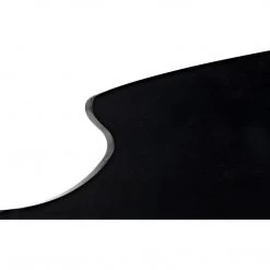 Noir Furniture New Douglas Bed, Eastern King, Hand Rubbed Black