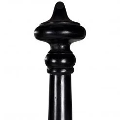 Noir Furniture Noir Douglas Bed Hand Rubbed Black Beds