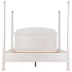 Noir Furniture Noir Douglas Bed White Washed Beds