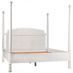 Noir Furniture Noir Douglas Bed White Washed Beds