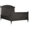 Beds Noir Furniture Owen Bed, Queen, Pale