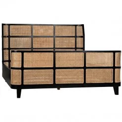 Noir Furniture Porto Bed, EK, HB