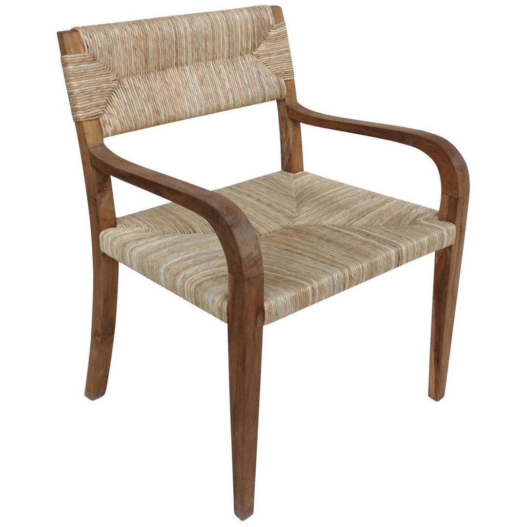 Noir Furniture Noir Bowie Armchair - Teak Dining Chairs