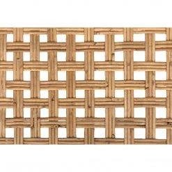 Noir Furniture Noir Athena Side Chair,Teak W/Caning Dining Chairs