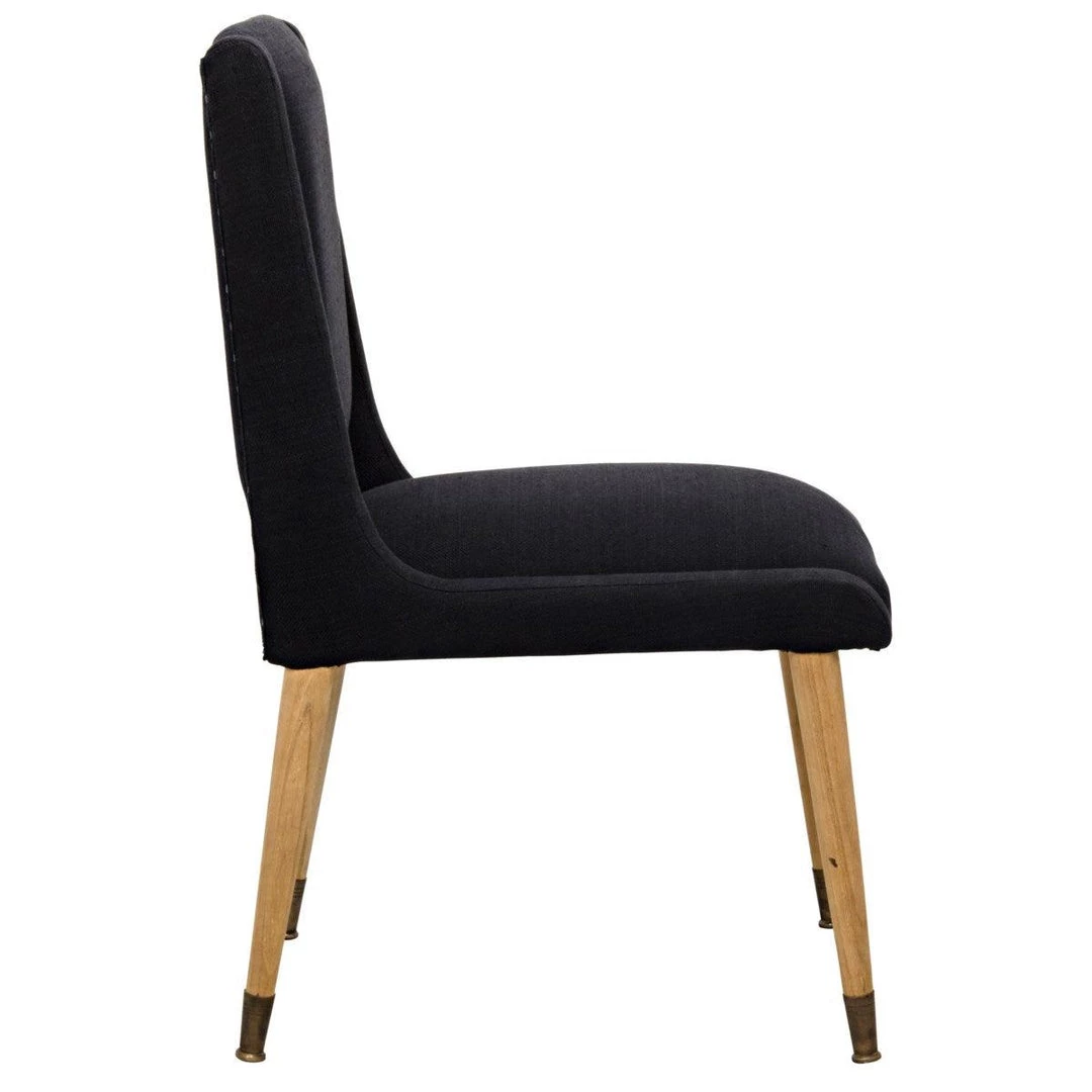 Noir Furniture Lino Dining Chair, Teak Dining Chairs