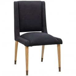 Noir Furniture Lino Dining Chair, Teak Dining Chairs