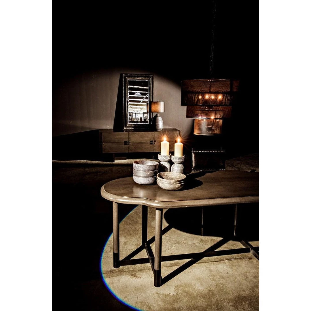 Noir Furniture Kerouac Chair, Distressed Black