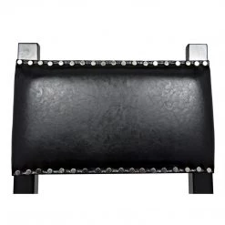 Noir Furniture Kerouac Chair, Distressed Black