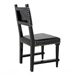 Noir Furniture Kerouac Chair, Distressed Black