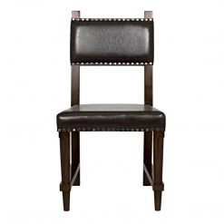 Dining Chairs Noir Furniture Kerouac Chair, Distressed Brown