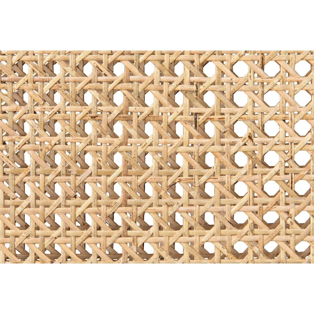 Chairs Noir Furniture Jude Chair W/Caning, Black