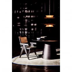 Chairs Noir Furniture Jude Chair W/Caning, Black